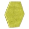 Scotch-Brite Dual Purpose Scour Pad, 5" x 5", Gray/Yellow, PK15 96HEX - alternate 4